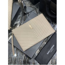 YSL SAINT LAURENT pouch 440222 size: 36x24.5x2.5cm 2025 New