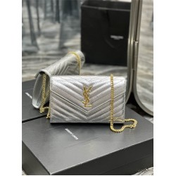 YSL SAINT LAURENT WOC 22cm  377828 22.5x14x4cm 2025 New