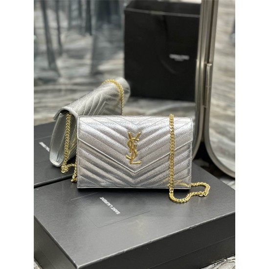 YSL SAINT LAURENT WOC 22cm  377828 22.5x14x4cm 2025 New