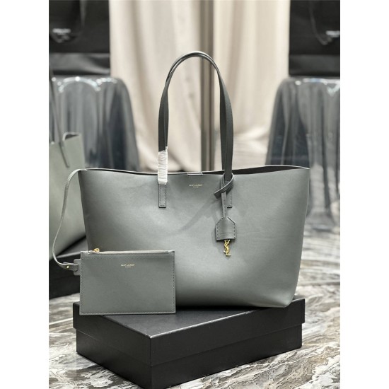 YSL SAINT LAURENT shopping tote bag_ 38×28×13cm  394195 2025 New