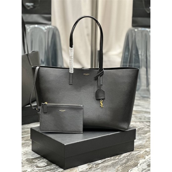 YSL SAINT LAURENT shopping tote bag_ 38×28×13cm  394195 2025 New