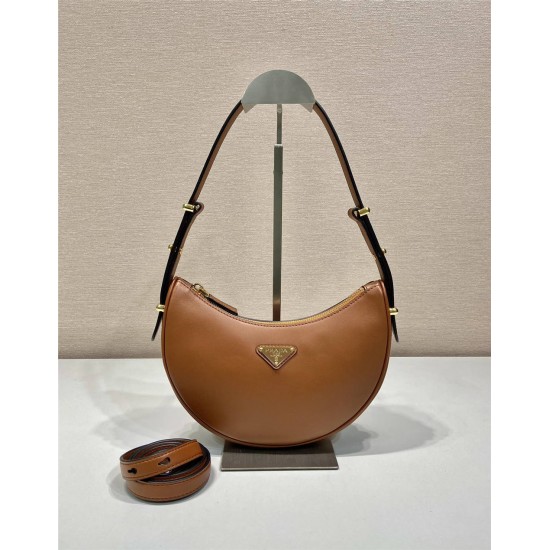 Prada Moonbag 1BC194  22.5xHight 18.5xbottom6.5cm 2025 New