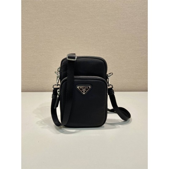 Prada  cellphone bag 2ZT024  11xHight 17xbottom4.5cm 2025 New