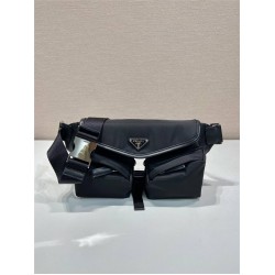 Prada 2VH174 crossbody bag / waist bag   24xHight 18xbottom5.5cm 2025 New