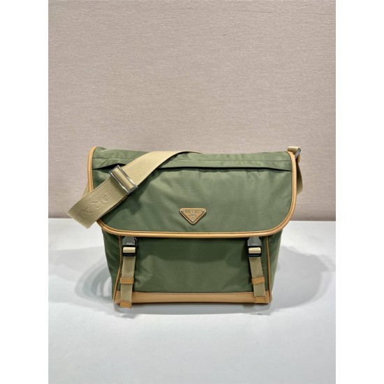 Prada  messenger bag  2VD052Alarge size  30xHight 27.5xbottom14.5cm 2025 New