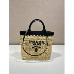 Prada  tote woven bag 1BG500medium size    26xHight 25xbottom14cm 2025 New