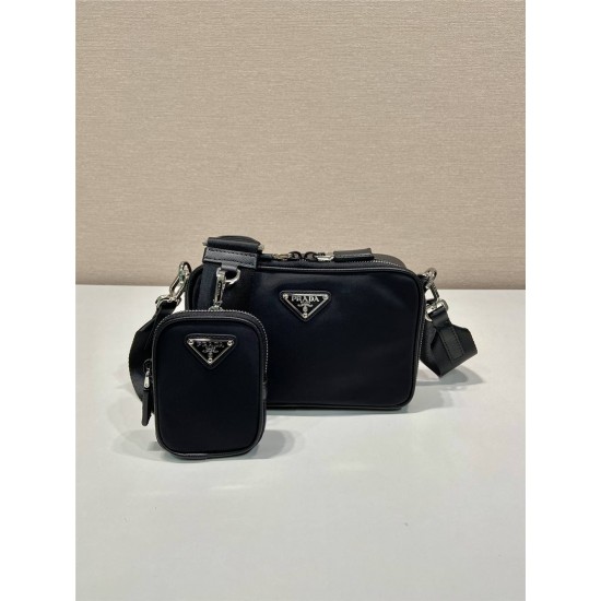 Prada  messenger bag 2VH070 19xHight 12.5xbottom5.5cm 2025 New