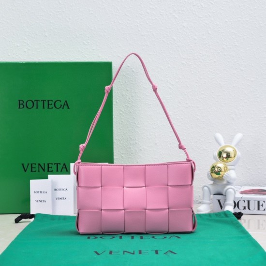 BV Bottega Veneta  Cassette 22.5x13.5x4.5cm， style: 7741 2025 New