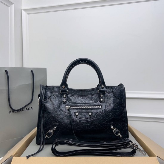 Balenciaga  Le Cagole 30cm*20cm*11cm  lambskin 2025 New