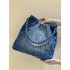 Chanel CHANEL 22 MEDIUM HANDBAG DENIM AS3261 Size: 39*42*8cm 2025 New