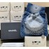 Chanel CHANEL 22 SMALL HANDBAG DENIM AS3260 Size: 35*37*7cm 2025 New