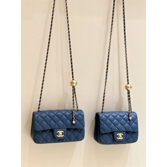 Chanel CF with CC ball on Chain AS1786 Size 17cm 2025 New