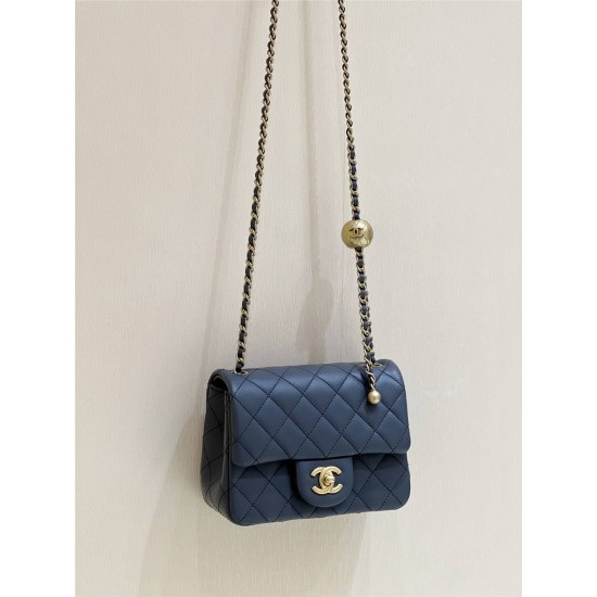 Chanel CF with CC ball on Chain AS1786 Size 17cm 2025 New