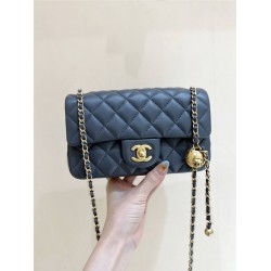 Chanel CF with CC ball on Chain AS1787 Size 20cm 2025 New