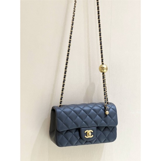 Chanel CF with CC ball on Chain AS1787 Size 20cm 2025 New