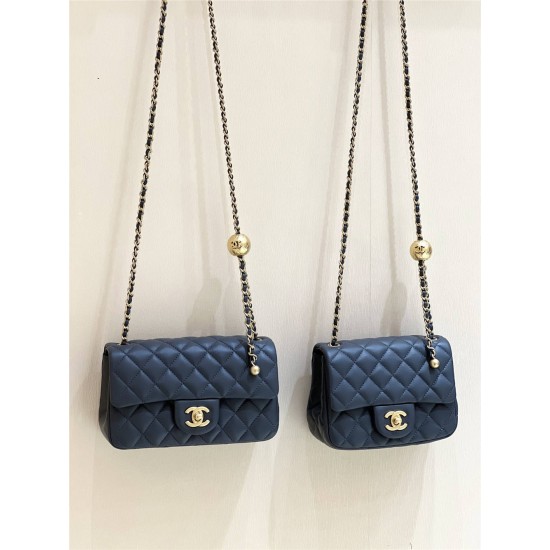 Chanel CF with CC ball on Chain AS1786 Size 17cm 2025 New